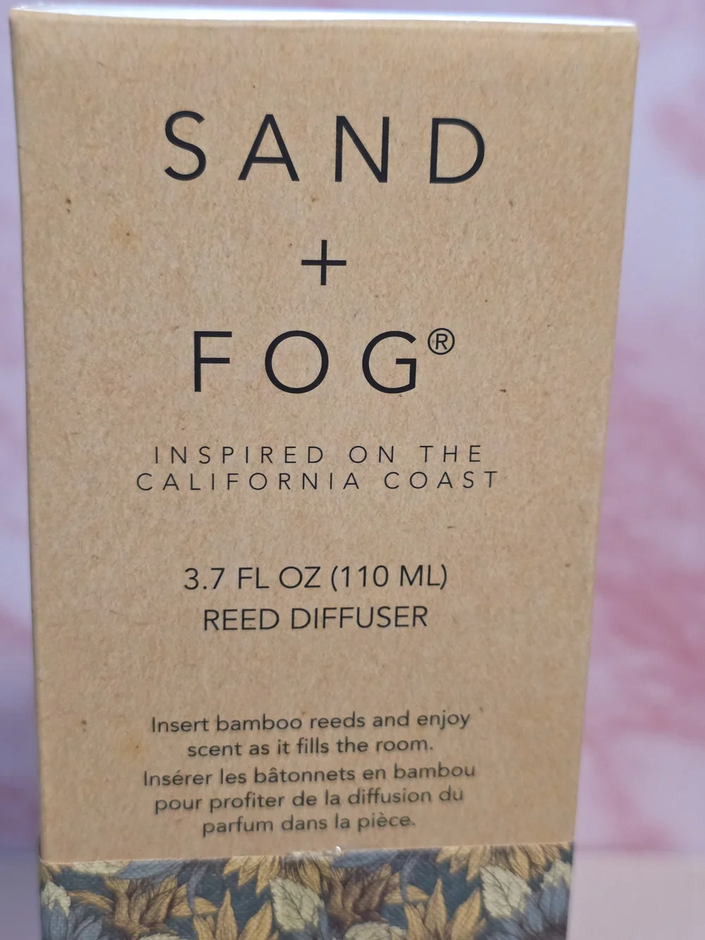 SAND + FOG Autumn Harvest Reed Diffuser – 3.7 fl oz / 110 mL